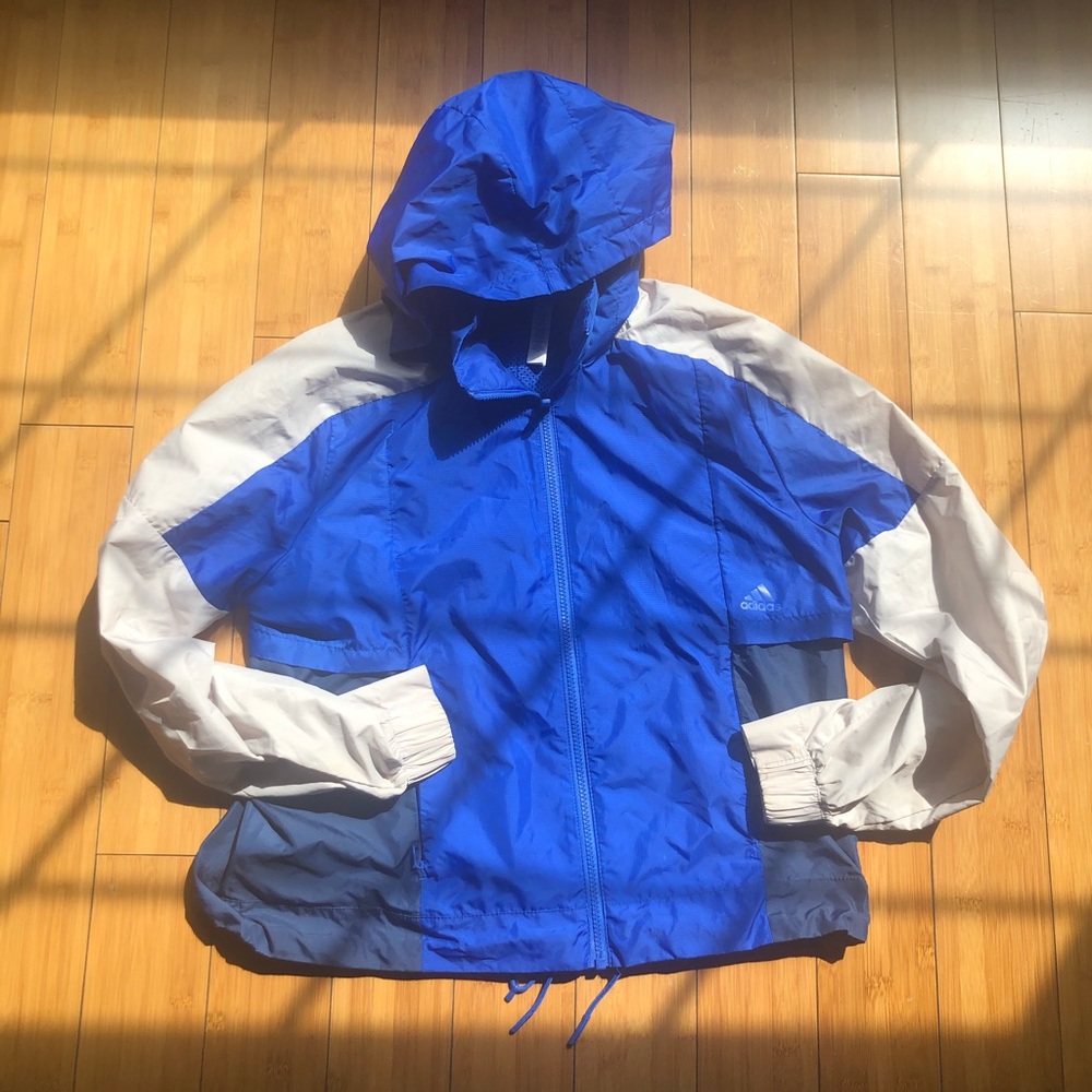 Adidas Blue wind breaker